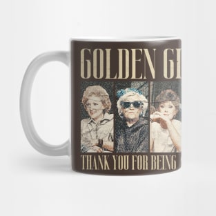 GOLDEN GILRS - Thank You For Being A Friend Mug